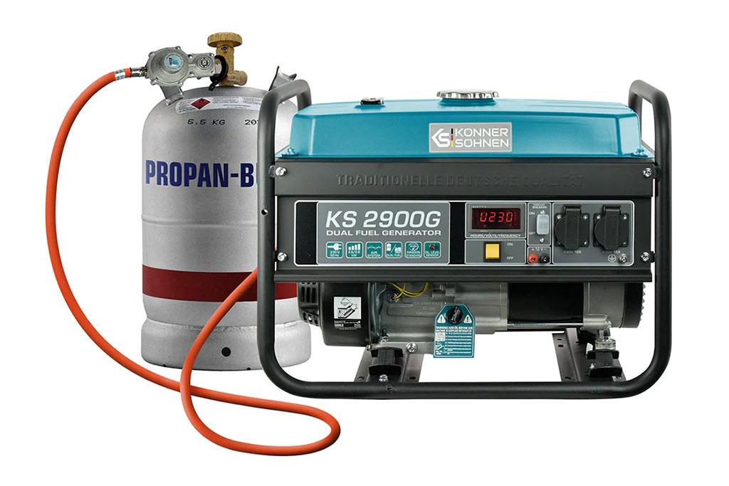 LPG/Bensiinigeneraatorid